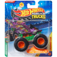 Hot Wheels Monster Trucks: Battitude lila monster kisautó 1/64 - Mattel