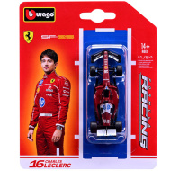Bburago: Ferrari SF-25 F1 versenyautó (2025) fém autómodell 1/64 (Charles Leclerc #16)