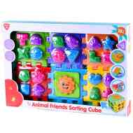 Playgo: Bébikocka állatos formaválogatóval