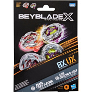 Beyblade X Pearl Tiger 3-85WB és Coil Orochi 6-60LF pörgettyű szett - Hasbro