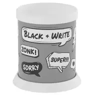 ICO: Black and Write ceruzatartó