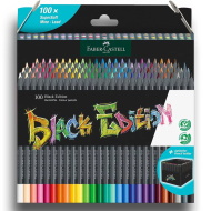 Faber-Castell: Black Edition színes ceruza szett 100db-os