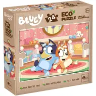 Bluey 2 az 1-ben 24db-os Eco mini puzzle és színező 35x25cm - Lisciani