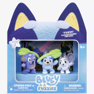 Bluey Fuzzies 3db-os szett - Camping