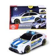 BMW M5 Police kisautó fénnyel és hanggal 25cm - Dickie Toys