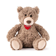 Bobo maci ülő plüssfigura 25cm - Lumpin