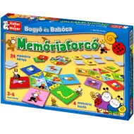 Bogyó és Babóca Memóriaforgó társasjáték