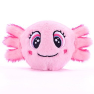 Bouncibles: Pattogó plüss labda - Bubbles, a rózsaszín axolotl