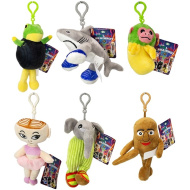 Italian Brainrot 10cm-es plüssfigura kulcstartó többféle változatban 1db