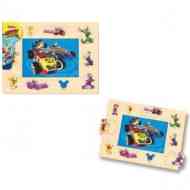 Mickey Egér és barátai 2 az 1-ben puzzle és forma puzzle