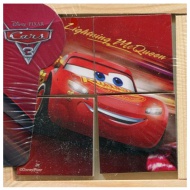 Verdák 3 nagy méretű fa puzzle 4db-os