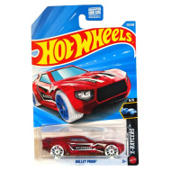 Hot Wheels: Bullet Proof piros kisautó 1/64 - Mattel