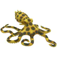 Kékgyűrűs polip játékfigura - Bullyland