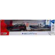 Carabinieri Dacia Duster és motorcsónak utánfutón fém modell szett 1/43 - Mondo