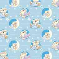 Gratulálunk! Fiús csomagolópapír tekercs maci mintával 100x70cm