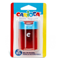 Két lyukú henger alakú hegyező - Carioca