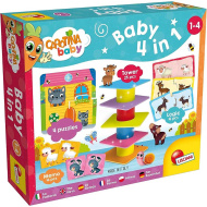 Carotina Baby: 4 az 1-ben készségfejlesztő játék - Lisciani