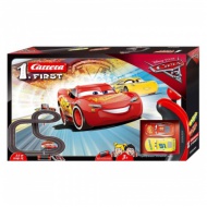 Carrera 1. First Verdák 3. Villám McQueen és Dinoco Cruz Ramirez elemes autópálya szett