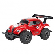 Carrera RC: VW Beetle piros távirányítós terepjáró autó 1/20 2.4GHz