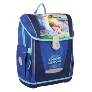Spirit: Champ League foci mintás mágneszáras iskolatáska, hátizsák 49x21x40cm