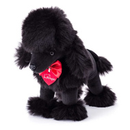 Charlie fekete uszkár plüssfigura 25cm - Lumpin
