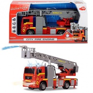 City Fire Engine MAN tűzoltóautó fénnyel és hanggal 31cm - Dickie Toys