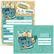 Ars Una: City of Budapest partimeghívó borítékkal 10 db-os