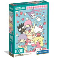 Hello Kitty és barátai Édes finomságok 1000 db-os puzzle – Clementoni