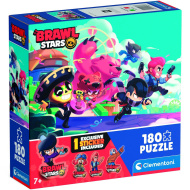 Brawl Stars Szuperhősök akcióban 180 db-os puzzle matricával – Clementoni
