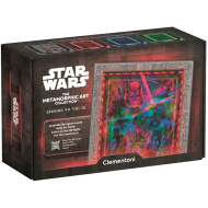 Star Wars Metamorphic episode VII-VIII-IX 520db-os puzzle kerettel és RGB LED világítással - Clementoni