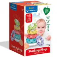 Gyűrűpiramis 100%-ban újrahasznosított műanyagból - Clementoni baby