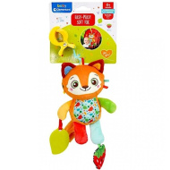 On the go plüss róka rágókával - Clementoni