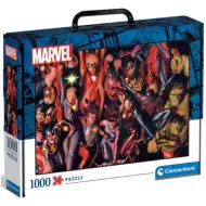 Marvel szuperhősök 1000db-os puzzle bőrönd tárolódobozban - Clementoni