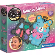 Crazy Chic: Roar &amp; Shine tigris formájú sminkszett - Clementoni