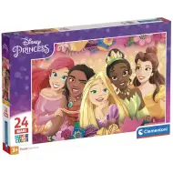 Disney Hercegnők: Maxi Super Color Puzzle 24 darabos - Clementoni