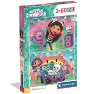 Gabi babaháza: Super Color Puzzle 2x60 darabos - Clementoni