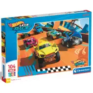 Hot Wheels versenyre fel 104db-os maxi supercolor puzzle - Clementoni