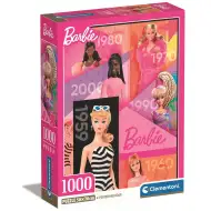 Barbie 65 év 1000db-os Compact puzzle 50x70cm - Clementoni