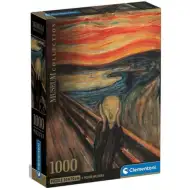 Munch: A sikoly Museum Collection 1000db-os puzzle poszterrel - Clementoni