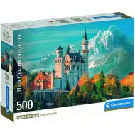 Neuschwanstein kastély, Németország HQC 500 darabos puzzle - Clementoni