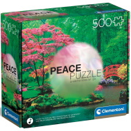 Peace puzzle: Nyugtató esőcseppek 500db-os puzzle - Clementoni