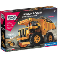 Science &amp; Play: Mehanics Bányakocsi építőjáték szett - Clementoni