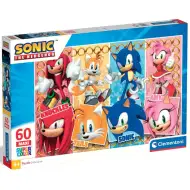 Sonic és barátai 60db-os maxi supercolor puzzle - Clementoni