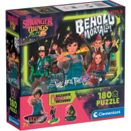 Stranger Things Harc a szörnyek ellen 180 db-os puzzle matricával – Clementoni