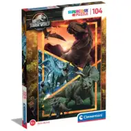 Jurassic World dinoszauruszok Supercolor 104db-os puzzle - Clementoni