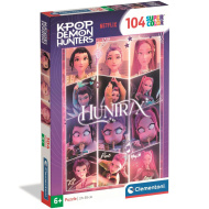 K-Pop démonvadászok Huntrix SuperColor puzzle 104 db – Clementoni
