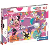 Minnie egér és barátai Supercolor Maxi puzzle 104db-os - Clementoni
