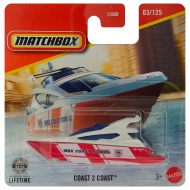 Matchbox: Coast 2 Coast parti őrség hajó 1/64 - Mattel