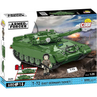 COBI: Armed Forces T-72 (East Germany/Soviet) harckocsi építőjáték (2625)