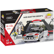 COBI: Audi Quattro Group 4 autó építőjáték (24666)